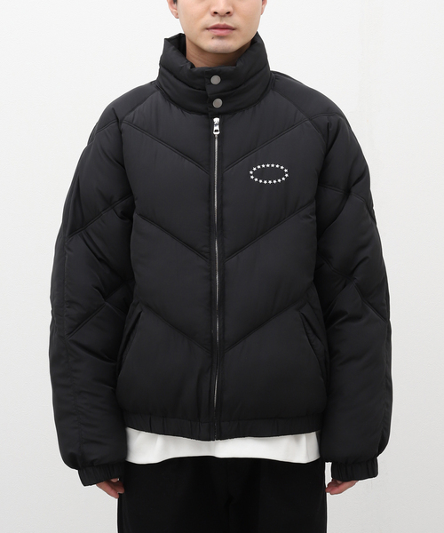 afb ダウンジャケット セール】【AFB / エーエフビー】V PUFFER JACKET（ブルゾン