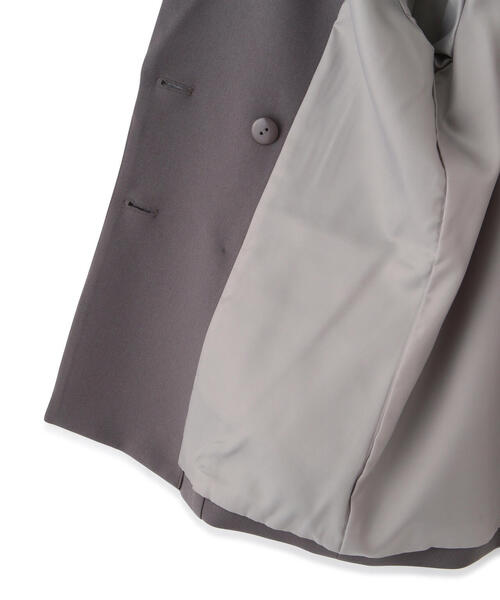 PROPORTION BODY DRESSING（プロポーションボディドレッシング）の「テーラージャケット / 1214150206（テーラードジャケット・レディース・ベージュ/ダークグレー・MEDIUM/SMALL）」の20枚目の写真