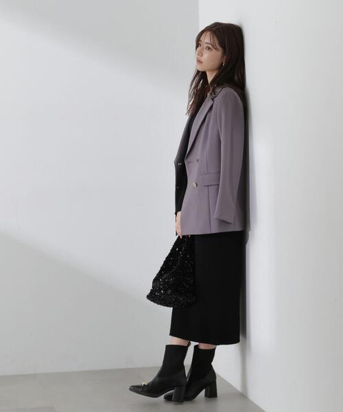 PROPORTION BODY DRESSING（プロポーションボディドレッシング）の「テーラージャケット / 1214150206（テーラードジャケット・レディース・ベージュ/ダークグレー・MEDIUM/SMALL）」の17枚目の写真