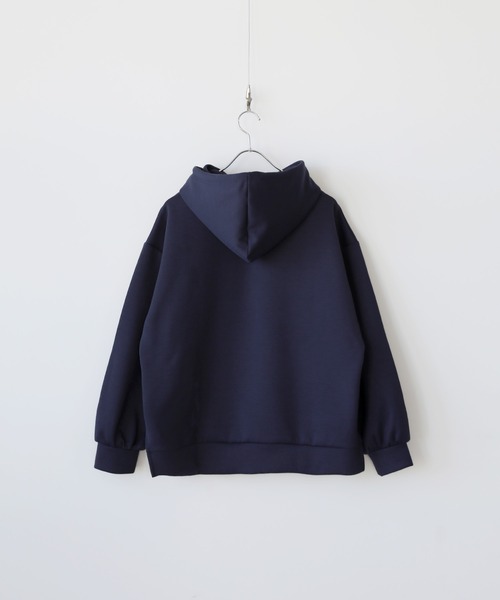 セール】ルーズシルエットサイドスリットドレープヘビーウェイト