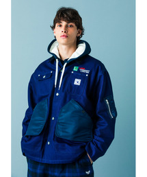 WHIZLIMITED | INDIGO CLIFF JACKET(カバーオール)