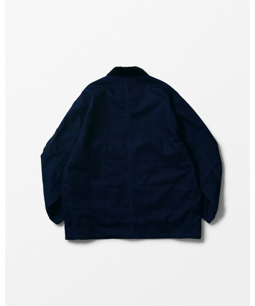 WHIZLIMITED（ウィズリミテッド）の「INDIGO CLIFF JACKET（カバーオール・メンズ・ネイビー・LARGE）」の3枚目の写真