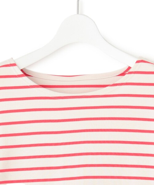 23区 S(ニジュウサンクチイサイサイズ)の「【Oggi4月号掲載/洗える】Armor-lux ボーダー カットソー(Tシャツ/カットソー・レディース・ブラック系1/レッド系1/ブルー系1・32)」の19枚目の写真