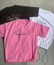 B.R.U | 【B.R.Uロゴ】プリント柄ドロスト半袖(Tシャツ/カットソー)