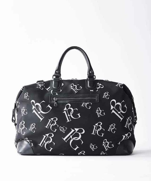 1 piu 1 uguale 3（ウノピゥウノウグァーレトレ）の「BOSTON BAG（ボストンバッグ・メンズ・ブラック・FREE）」の3枚目の写真