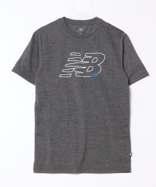 NEW BALANCE(ニューバランス)の「《New Balance》MT41071(Tシャツ/カットソー・メンズ・ブラック/チャコールグレー・L/M/S/XL)」の1枚目の写真