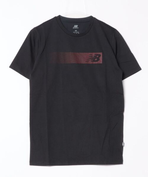 NEW BALANCE(ニューバランス)の「《New Balance》MT41071(Tシャツ/カットソー・メンズ・ブラック/チャコールグレー・L/M/S/XL)」の2枚目の写真