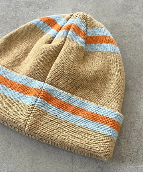 MILLER(ミラー)の「リブニット帽(ニットキャップ/ビーニー・レディース・ベージュ/オフホワイト/ブラック/アイボリー・FREE)」の11枚目の写真