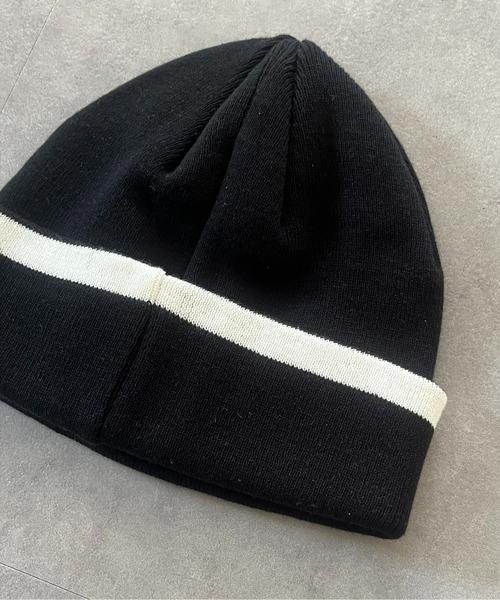 MILLER(ミラー)の「リブニット帽(ニットキャップ/ビーニー・レディース・ベージュ/オフホワイト/ブラック/アイボリー・FREE)」の12枚目の写真