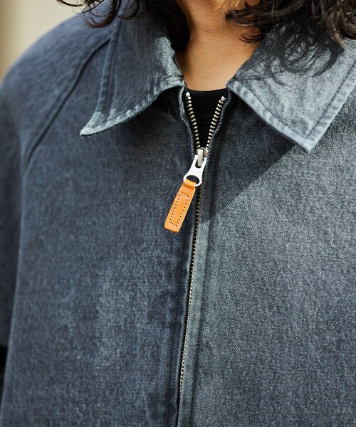 プリーツプリーズ　デニム風ジャンバージャケット プリーツプリーズ デニム風ジャンバージャケット Yahoo!オークション