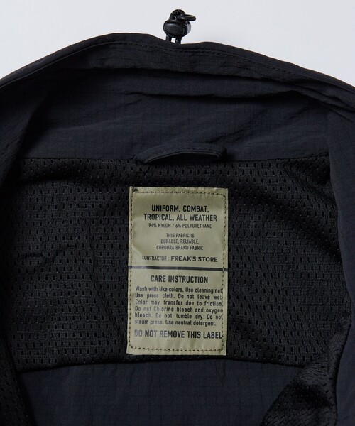 FREAK'S STORE（フリークスストア）の「コーデュラナイロン テックベスト/リラックスフィット（ベスト・メンズ・ブラック/オリーブ・MEDIUM/LARGE）」の8枚目の写真