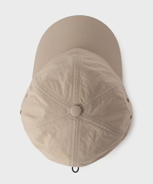 OPAQUE.CLIP（オペークドットクリップ）の「◆ナイロンキャップ（キャップ・レディース・ベージュ/ブラック/オフホワイト・00）」の7枚目の写真