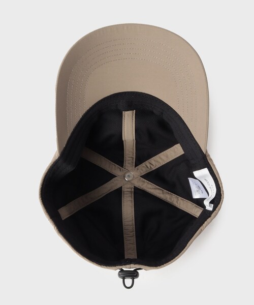 OPAQUE.CLIP（オペークドットクリップ）の「◆ナイロンキャップ（キャップ・レディース・ベージュ/ブラック/オフホワイト・00）」の8枚目の写真