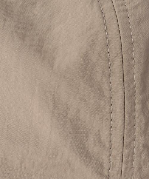 OPAQUE.CLIP（オペークドットクリップ）の「◆ナイロンキャップ（キャップ・レディース・ベージュ/ブラック/オフホワイト・00）」の4枚目の写真