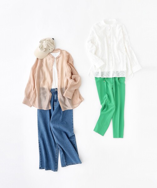 OPAQUE.CLIP（オペークドットクリップ）の「◆ナイロンキャップ（キャップ・レディース・ベージュ/ブラック/オフホワイト・00）」の10枚目の写真