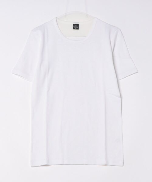 VIBGYOR（ヴィブジョー）の「AB杢スラブスパンフライス 半袖 クルーネック&Vネック（Tシャツ/カットソー・メンズ・ブラック/グレー系その他/霜降りグレー/ホワイト/ホワイト系その他/ブラック系その他・MEDIUM/LARGE）」の19枚目の写真