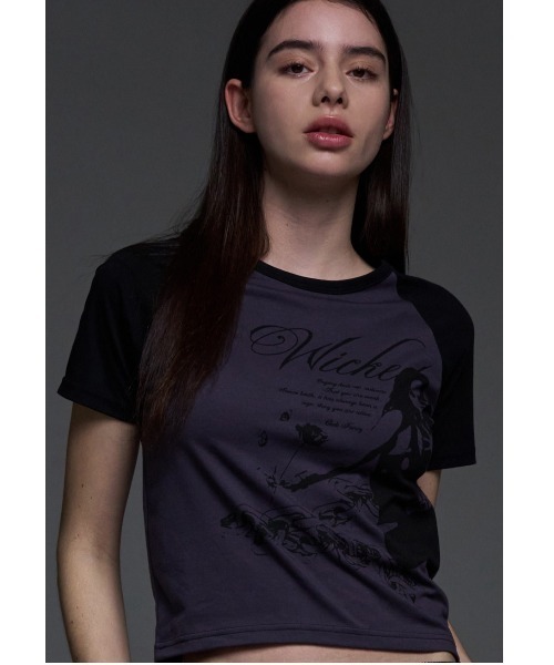 tシャツ A'GEM/9 × .kom 「 FANCY CLUB/ファンシークラブ」 WICKED REGLAN STANDARD TEE/ラグラン セール】A'GEM/9 × .kom 『 FANCY CLUB/ファンシークラブ