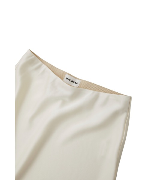 ENCIRCLE（エンサークル）の「【ENCIRCLE/エンサークル】Fancy skirt/ファンシースカート（スカート・レディース・ブラック/オフホワイト・FREE）」の14枚目の写真