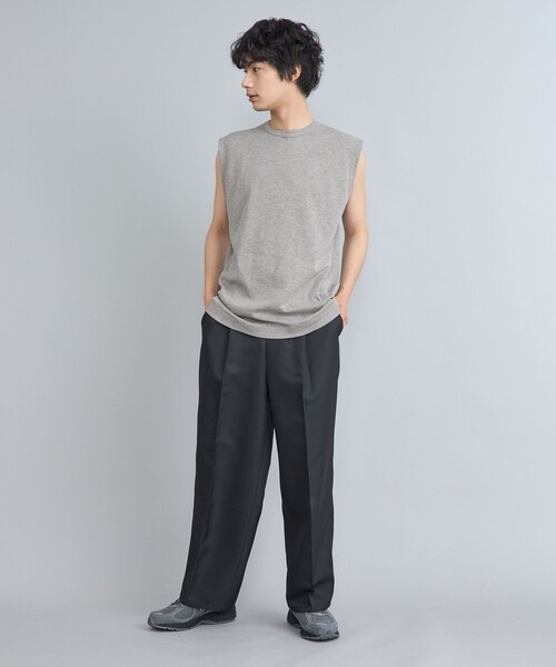 coen(コーエン)の「ワッフルタンクトップ(タンクトップ・メンズ・ホワイト/ブラック/グレー・S/M/L/XL)」の20枚目の写真