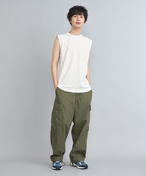 coen(コーエン)の「ワッフルタンクトップ(タンクトップ・メンズ・ホワイト/ブラック/グレー・S/M/L/XL)」の17枚目の写真