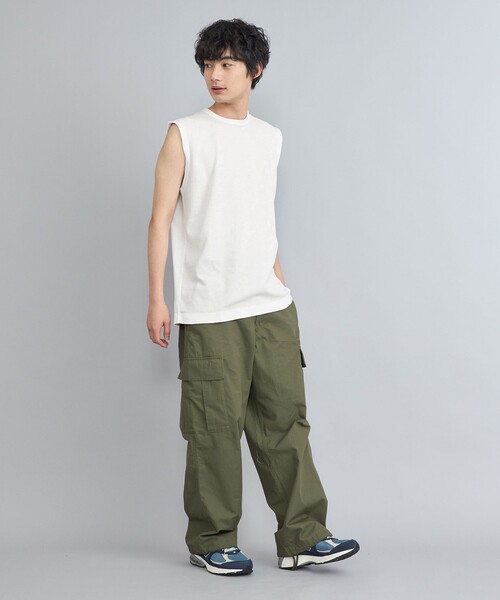 coen(コーエン)の「ワッフルタンクトップ(タンクトップ・メンズ・ホワイト/ブラック/グレー・S/M/L/XL)」の16枚目の写真