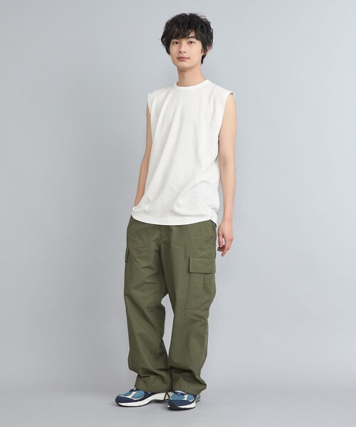 coen(コーエン)の「ワッフルタンクトップ(タンクトップ・メンズ・ホワイト/ブラック/グレー・S/M/L/XL)」の15枚目の写真