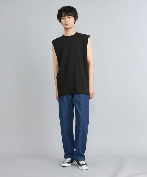 coen(コーエン)の「ワッフルタンクトップ(タンクトップ・メンズ・ホワイト/ブラック/グレー・S/M/L/XL)」の12枚目の写真
