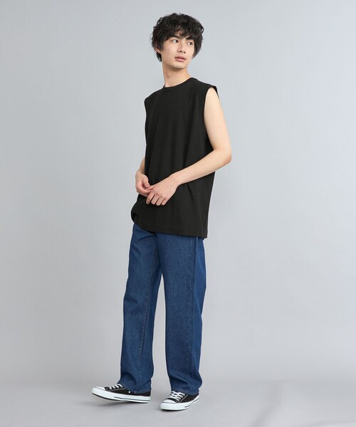 coen(コーエン)の「ワッフルタンクトップ(タンクトップ・メンズ・ホワイト/ブラック/グレー・S/M/L/XL)」の11枚目の写真