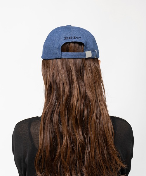 BEVERLY HILLS POLO CLUB（ビバリーヒルズポロクラブ）の「【BEVERLY HILLS POLO CLUB】POLO ロゴキャップ ポニー刺繍 ローキャップ 181-1581（キャップ・レディース・インディゴブルー・FREE）」の5枚目の写真