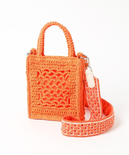 niko and...（ニコアンド）の「オリジナル2WAYトートチェンジショルダーバッグ（ショルダーバッグ・レディース・ブラック/オレンジ・0）」の19枚目の写真