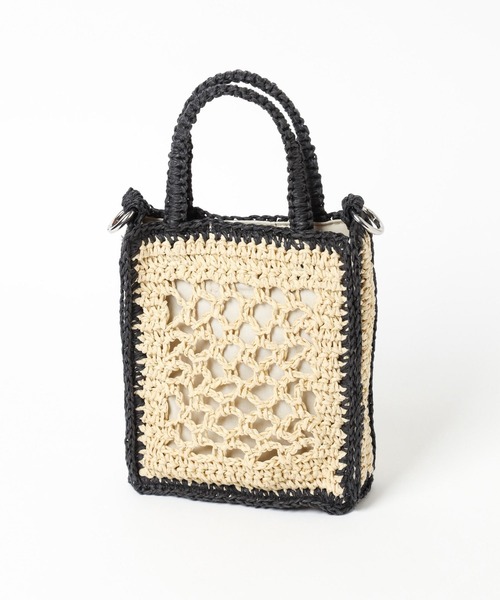 niko and...（ニコアンド）の「オリジナル2WAYトートチェンジショルダーバッグ（ショルダーバッグ・レディース・ブラック/オレンジ・0）」の21枚目の写真