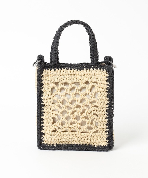 niko and...（ニコアンド）の「オリジナル2WAYトートチェンジショルダーバッグ（ショルダーバッグ・レディース・ブラック/オレンジ・0）」の11枚目の写真