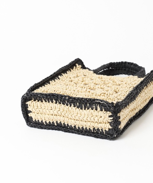 niko and...（ニコアンド）の「オリジナル2WAYトートチェンジショルダーバッグ（ショルダーバッグ・レディース・ブラック/オレンジ・0）」の7枚目の写真