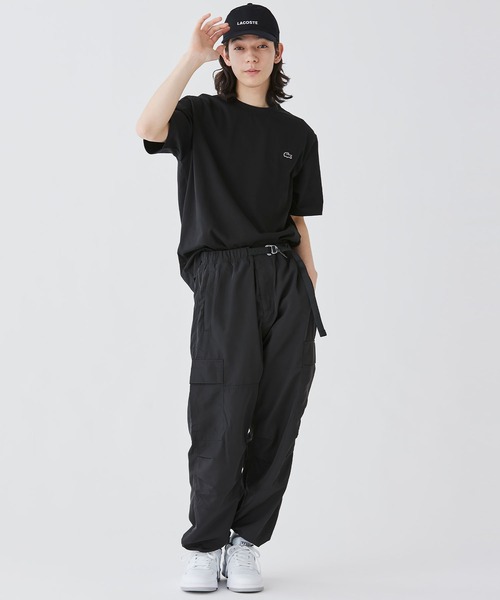 LACOSTE（ラコステ）の「ウォッシュドツイルローキャップ（キャップ・メンズ・ベージュ/ブラック/ロイヤルブルー・58cm）」の8枚目の写真