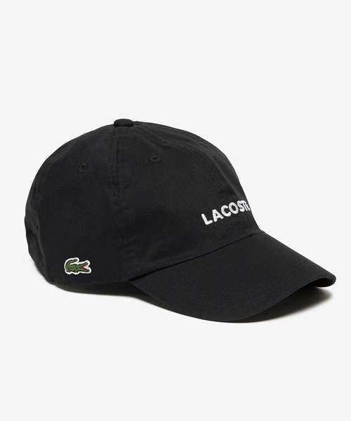 新品未使用　lacoste ウォッシュドツイルローキャップ セール】ウォッシュドツイルローキャップ（キャップ）｜LACOSTE