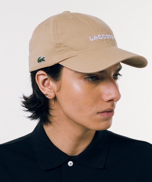 ラコステ（LACOSTE）/ウォッシュドツイルローキャップ LACOSTE（ラコステ）の「ウォッシュドツイルローキャップ（キャップ