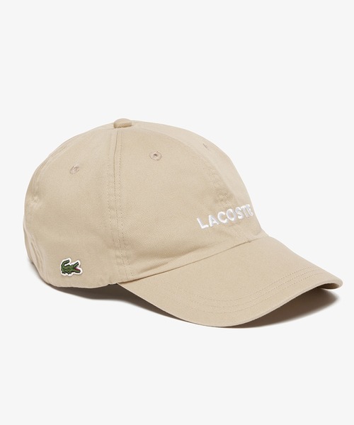 LACOSTE（ラコステ）の「ウォッシュドツイルローキャップ（キャップ