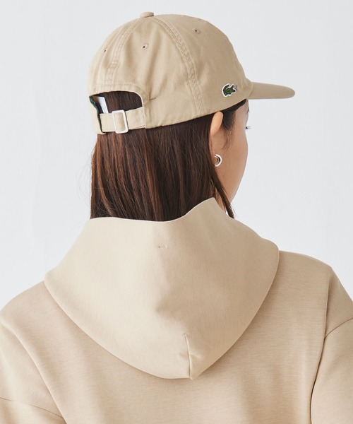 セール】ウォッシュドツイルローキャップ（キャップ）｜LACOSTE