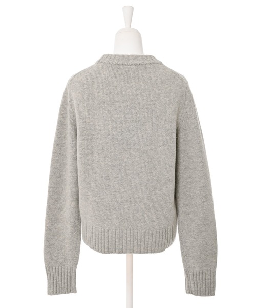 GANNI（ガニー）の「【GANNI】カラーロゴニット（ニット/セーター・レディース・ブルー/グレー・X-SMALL/SMALL）」の4枚目の写真