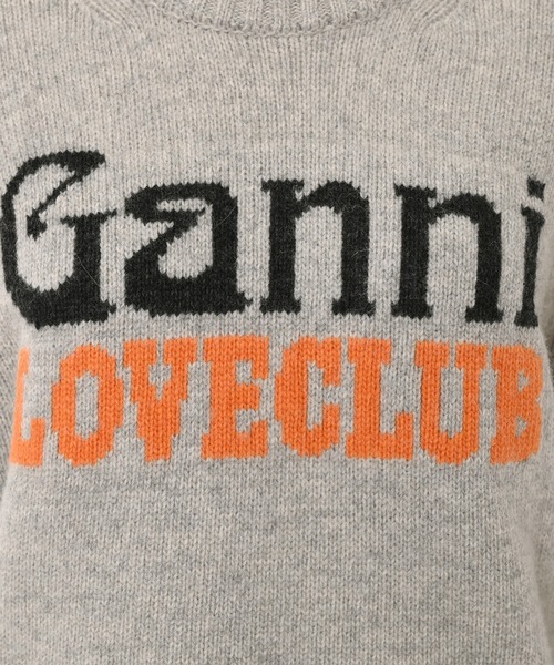 GANNI（ガニー）の「【GANNI】カラーロゴニット（ニット