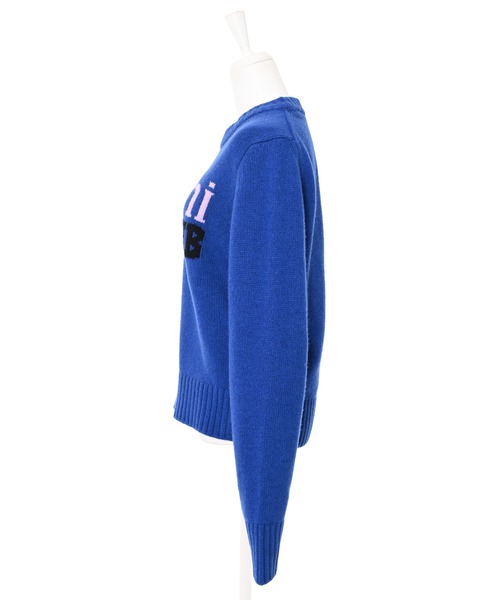 ganni ロゴニット GANNI（ガニー）の「【GANNI】カラーロゴニット（ニット