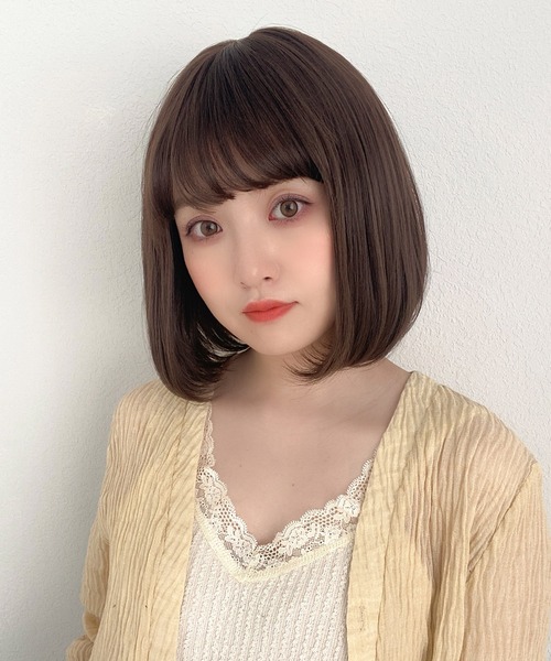 Brightlele（ブライトララ）の「「 カジュアルボブ 2タイプバング 」 ウィッグ ボブ レディース ショート インナーカラー（ウィッグ・レディース・その他12/その他13/その他14/その他15/その他16/その他17/その他18/その他19/その他20/その他5/その他6/その他7/その他8/その他9/その他10/その他11/その他1/その他3/その他4/その他2・フリー）」の4枚目の写真