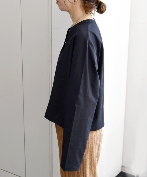 Ocean Pacific(オーシャンパシフィック)の「【SHIPS any別注】Ocean Pacific:ラッシュガード (クリアバッグ付)24SS(ラッシュガード・レディース・ブラック/オフホワイト・ONE SIZE)」の15枚目の写真