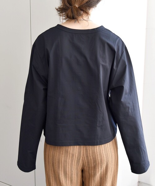 Ocean Pacific(オーシャンパシフィック)の「【SHIPS any別注】Ocean Pacific:ラッシュガード (クリアバッグ付)24SS(ラッシュガード・レディース・ブラック/オフホワイト・ONE SIZE)」の16枚目の写真