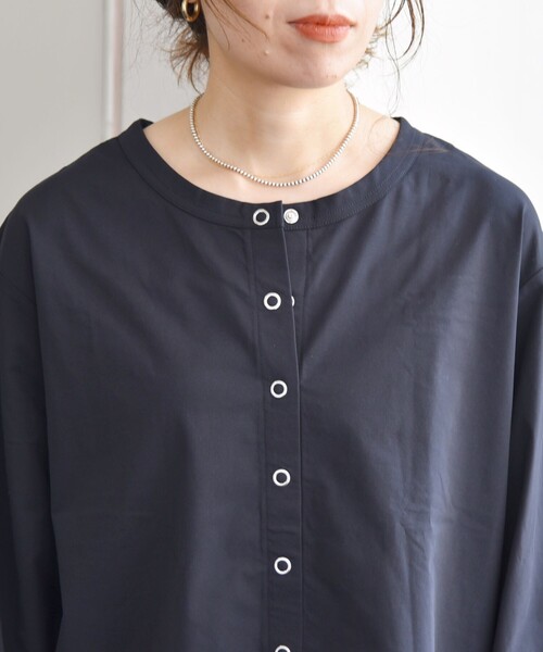 Ocean Pacific(オーシャンパシフィック)の「【SHIPS any別注】Ocean Pacific:ラッシュガード (クリアバッグ付)24SS(ラッシュガード・レディース・ブラック/オフホワイト・ONE SIZE)」の17枚目の写真