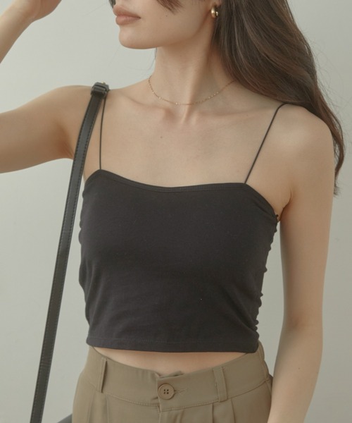 ACYM（アシーム）の「Pad in キャミソール（キャミソール・レディース・ホワイト/グレー/ブラック・FREE）」の3枚目の写真