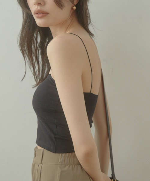 ACYM（アシーム）の「Pad in キャミソール（キャミソール・レディース・ホワイト/グレー/ブラック・FREE）」の18枚目の写真