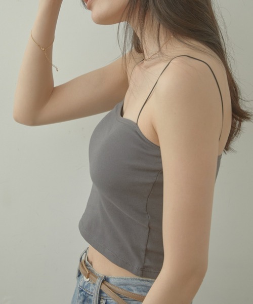 ACYM（アシーム）の「Pad in キャミソール（キャミソール・レディース・ホワイト/グレー/ブラック・FREE）」の14枚目の写真