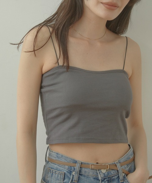 ACYM（アシーム）の「Pad in キャミソール（キャミソール・レディース・ホワイト/グレー/ブラック・FREE）」の11枚目の写真