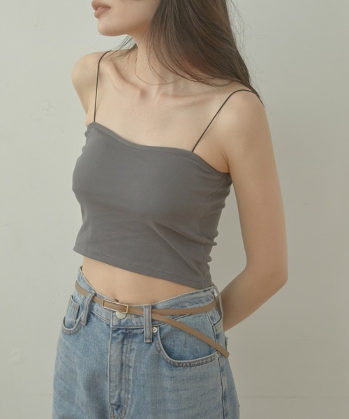 ACYM（アシーム）の「Pad in キャミソール（キャミソール・レディース・ホワイト/グレー/ブラック・FREE）」の15枚目の写真